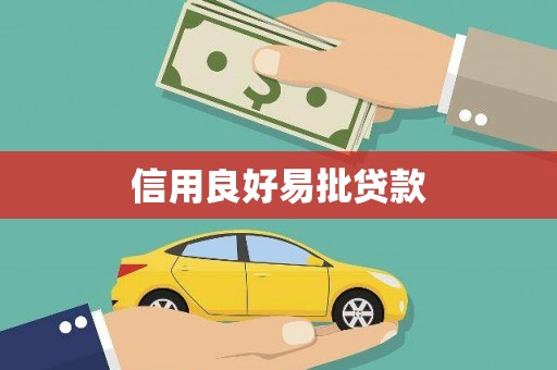 开原信用良好易批贷款
