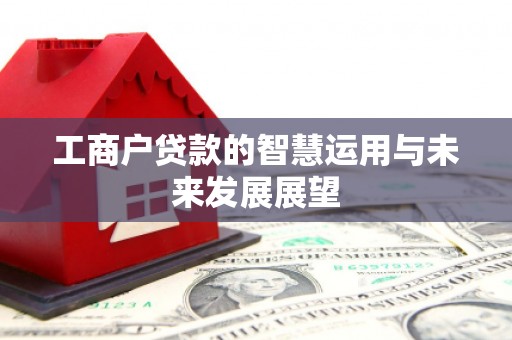 开原工商户贷款的智慧运用与未来发展展望